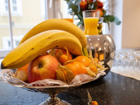 Frühstück im Hotel Admiral in Baden bei Wien